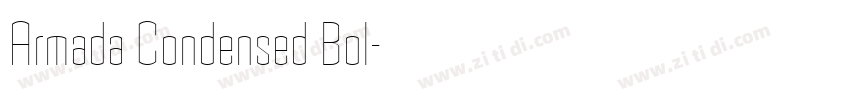 Armada Condensed Bol字体转换